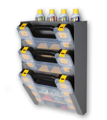40370 – HOLMAN Van Storage System Parts Organizer Holder, Use To Mount 3 40350 Parts Organizer Cases And Spray Cans G...